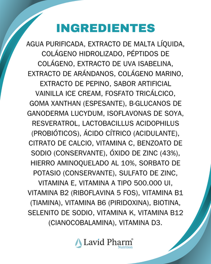 Gelitar+plus. Colágeno líquido